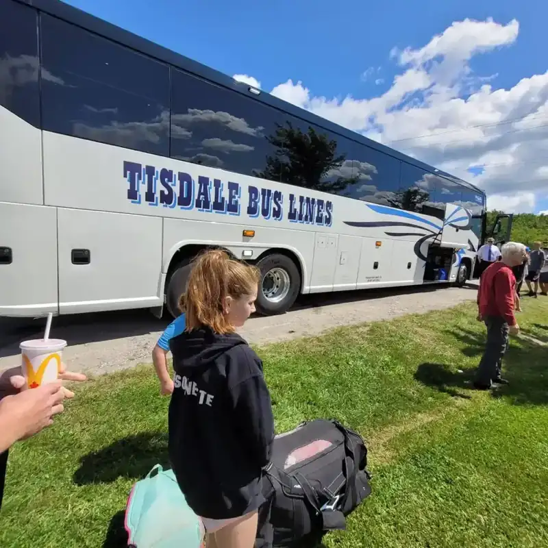 Tisdale Bus Lines motorcoach